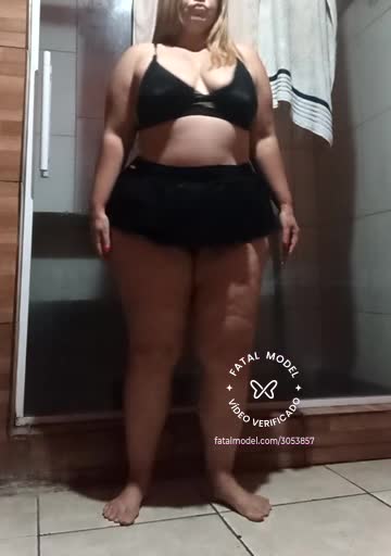 Imagem do vídeo de verificação de Sabrina