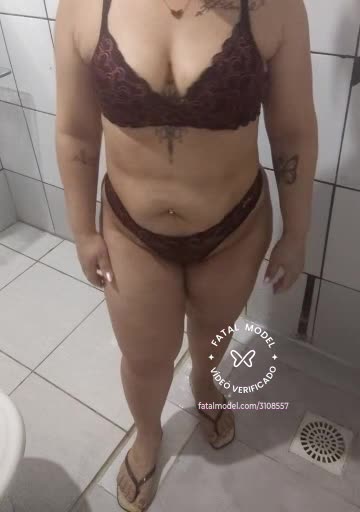 Imagem do vídeo de verificação de Gabriela