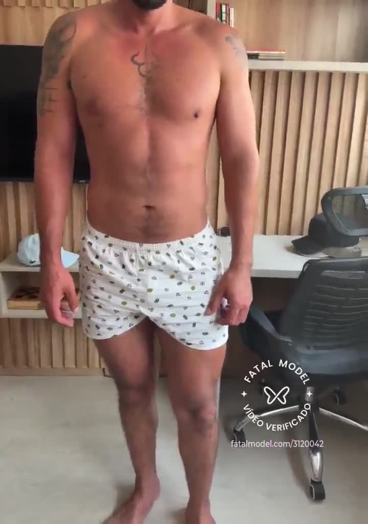 Imagem do vídeo de verificação de Lucas Argentino