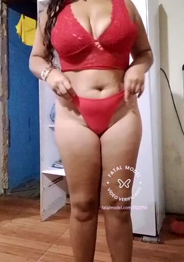 Imagem do vídeo de verificação de Maria Vitória