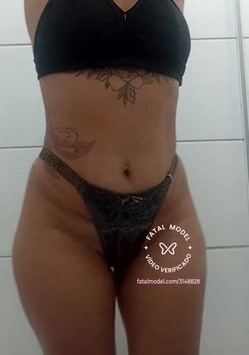 Imagem do vídeo de verificação de Gaby Gomes