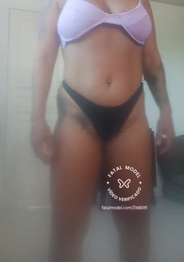 Imagem do vídeo de verificação de Pricila