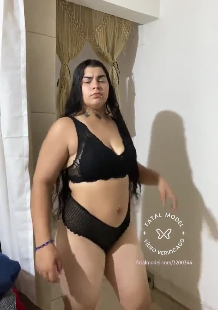Imagem do vídeo de verificação de Branca Almeida