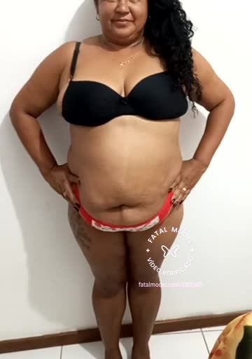 Imagem do vídeo de verificação de Karine