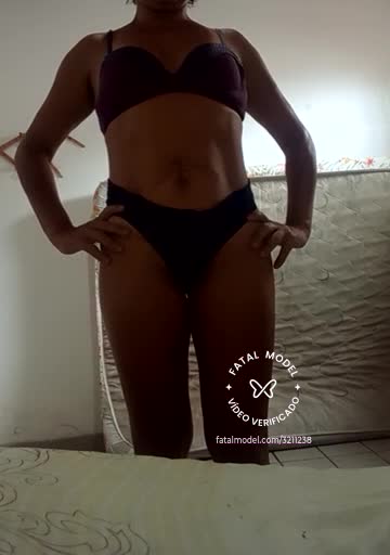 Imagem do vídeo de verificação de Eduarda