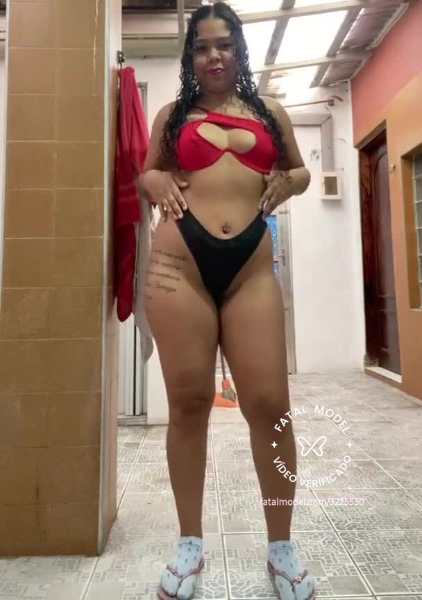 Imagem do vídeo de verificação de Raissa