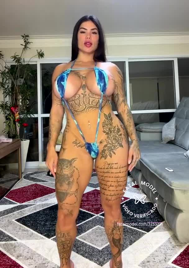 Imagem do vídeo de verificação de Anny Alves