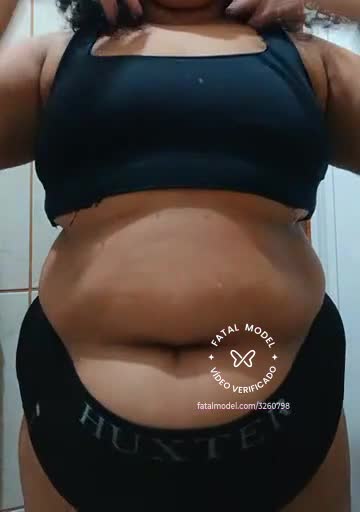 Imagem do vídeo de verificação de Carol Souza