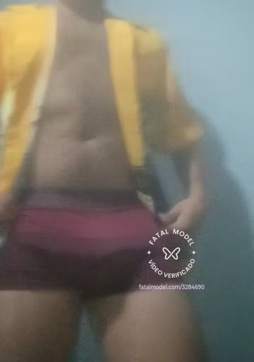 Imagem do vídeo de verificação de Caue