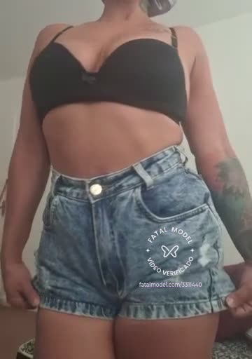 Imagem do vídeo de verificação de Bruna Lima