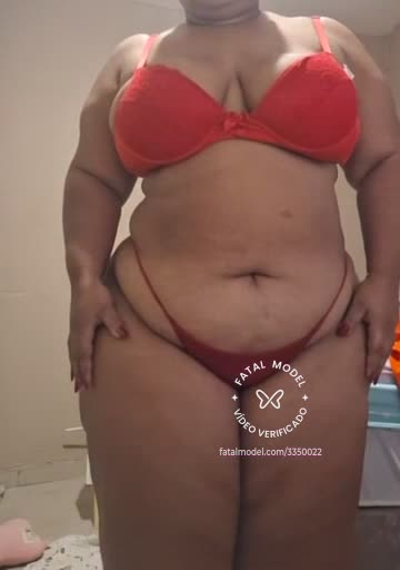 Imagem do vídeo de verificação de Andressa Santos