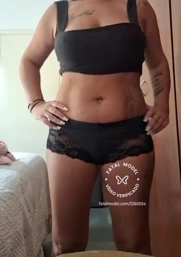 Imagem do vídeo de verificação de Isadora Ribeiro