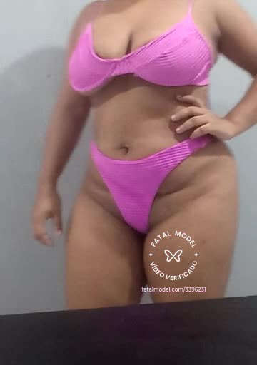 Imagem do vídeo de verificação de Esther Rayssa