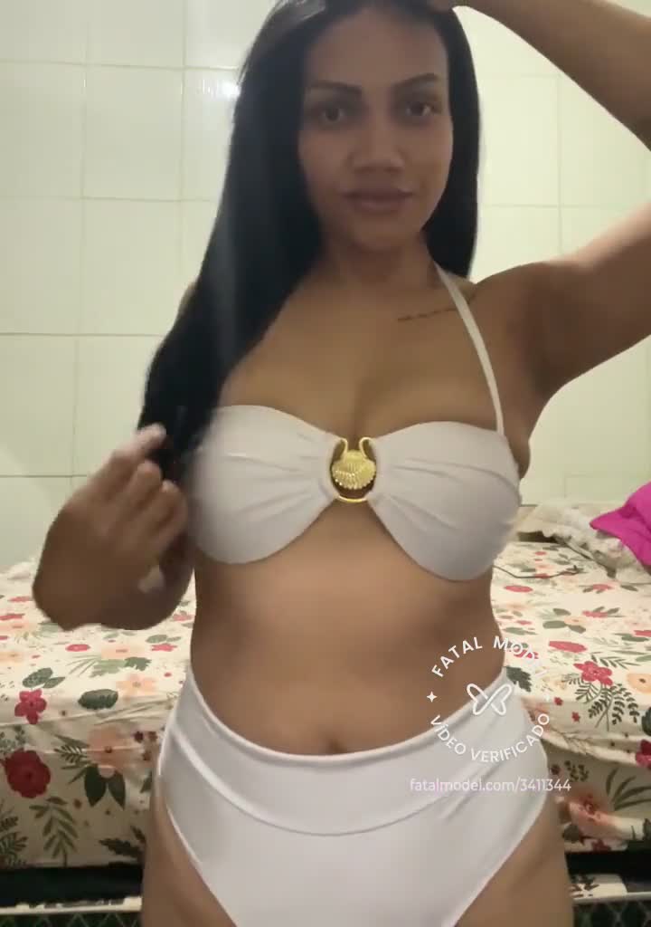 Imagem do vídeo de verificação de Lais Souza