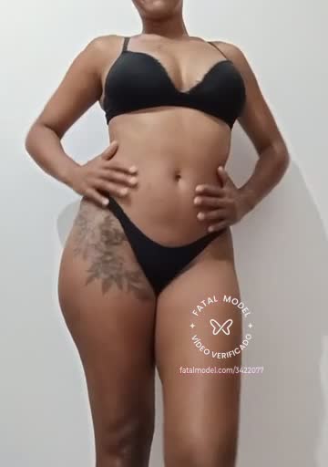Imagem do vídeo de verificação de Antonela