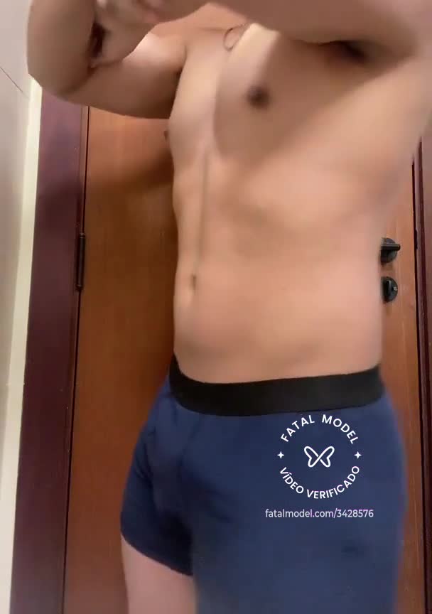 Imagem do vídeo de verificação de Gabriel Felipe