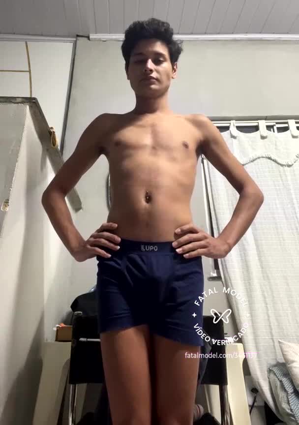 Imagem do vídeo de verificação de Luiz Gustavo