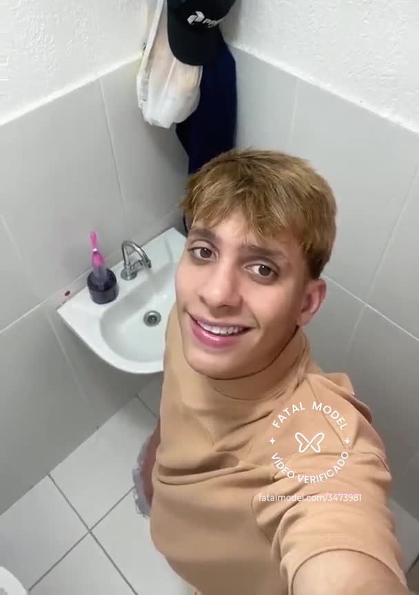 Imagem do vídeo de verificação de Marcos Gabriel