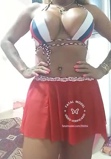 Imagem do vídeo de verificação de Gaby campos