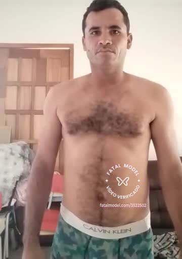 Imagem do vídeo de verificação de Daniel Santana