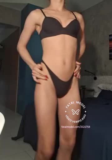 Imagem do vídeo de verificação de Julia Fernandez