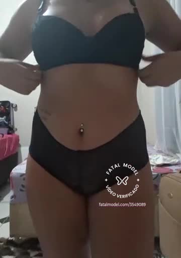 Imagem do vídeo de verificação de Rafaela