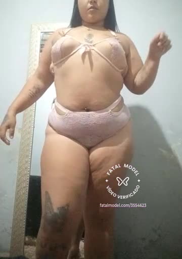 Imagem do vídeo de verificação de Lara Silva
