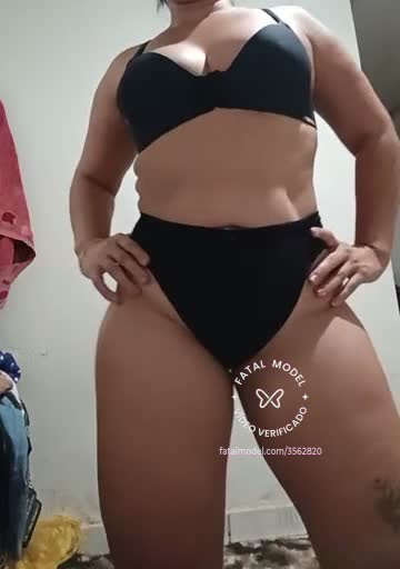 Imagem do vídeo de verificação de Elza Cristina