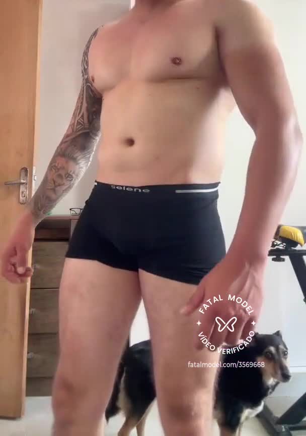 Imagem do vídeo de verificação de Bruno