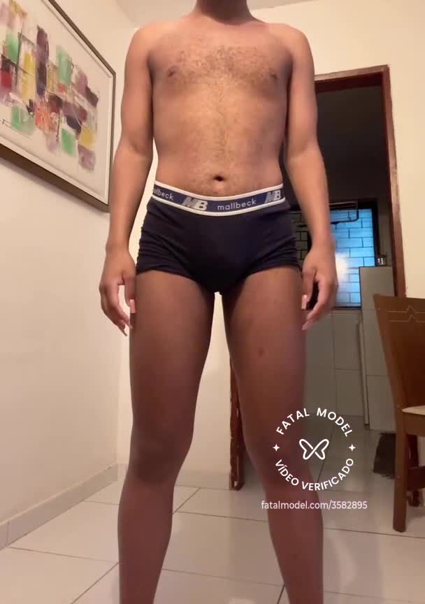 Imagem do vídeo de verificação de Thomás Padial