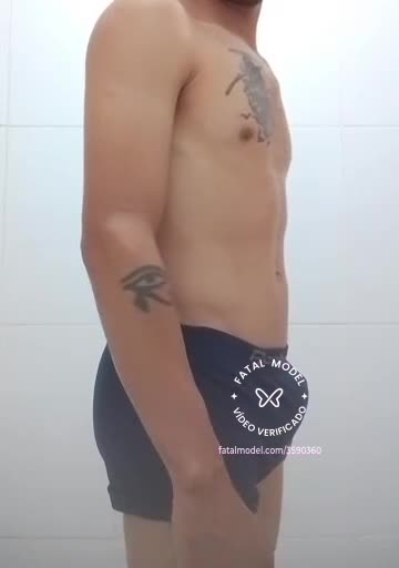 Imagem do vídeo de verificação de Thiago Almeida