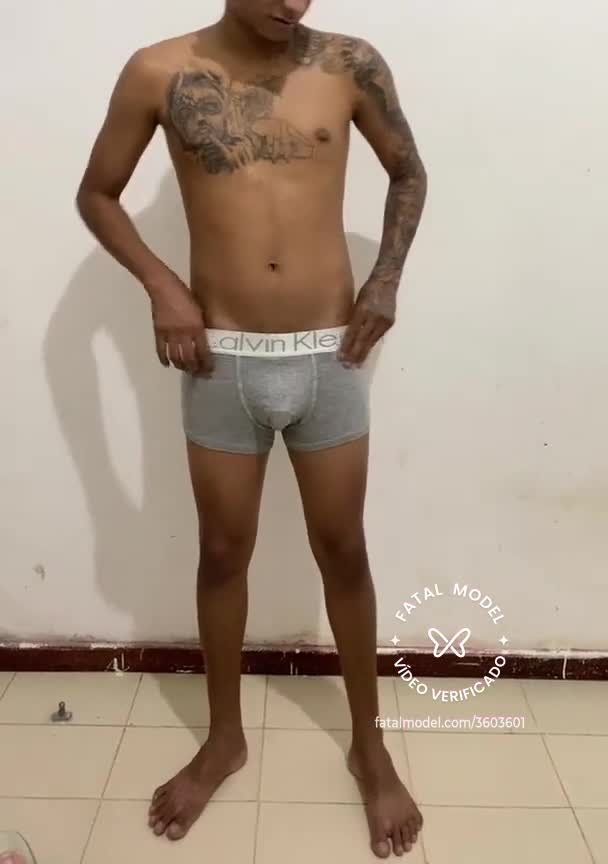 Imagem do vídeo de verificação de Hugo Victor