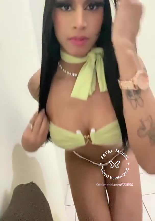 Imagem do vídeo de verificação de Kauanny Rios