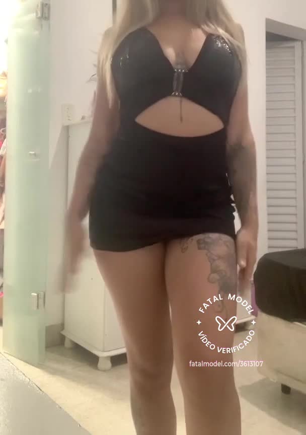 Imagem do vídeo de verificação de Sabrina