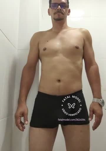 Imagem do vídeo de verificação de Fabiano Melo