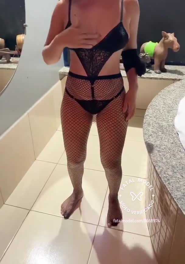 Imagem do vídeo de verificação de Amanda
