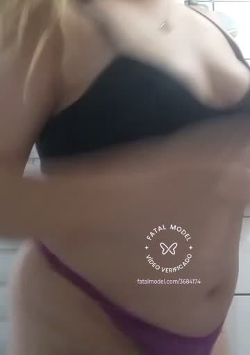 Imagem do vídeo de verificação de Patrícia