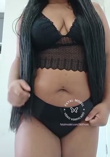 Imagem do vídeo de verificação de Laís Santos
