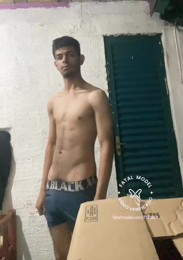 Imagem do vídeo de verificação de João Vitor