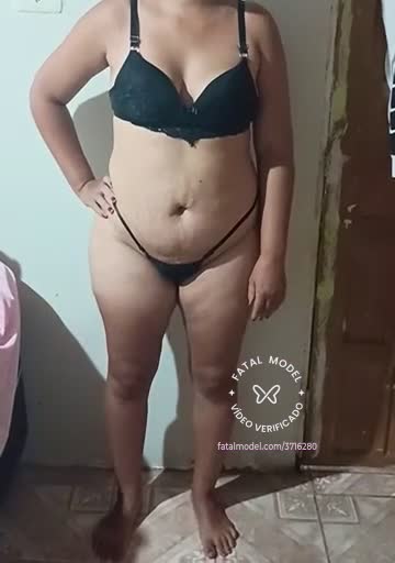Imagem do vídeo de verificação de Camila