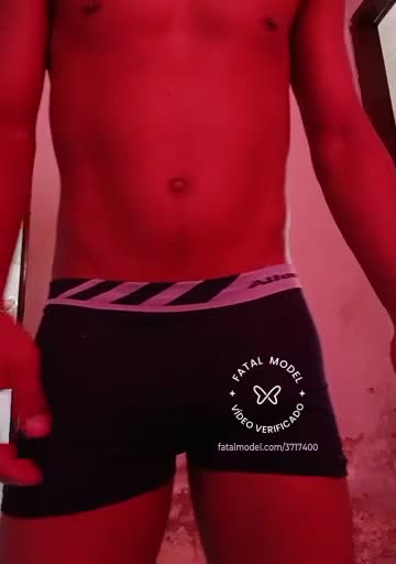 Imagem do vídeo de verificação de Gabriel