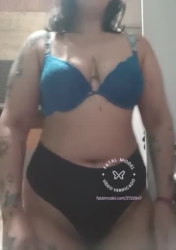 Imagem do vídeo de verificação de Paola Martin