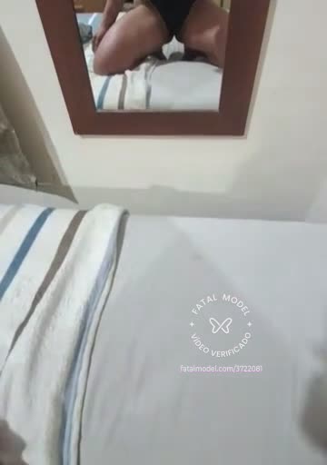 Imagem do vídeo de verificação de Clara Rodrigues