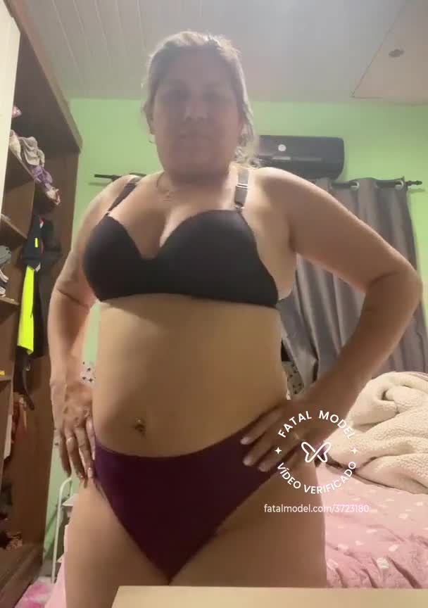Imagem do vídeo de verificação de Brunah Gauguinha