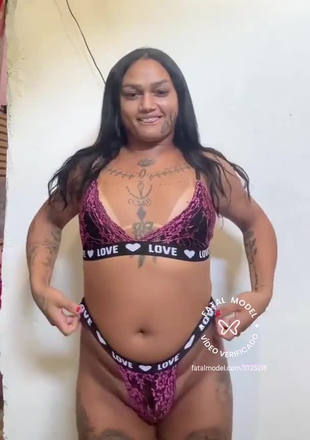 Imagem do vídeo de verificação de Melissa Melo