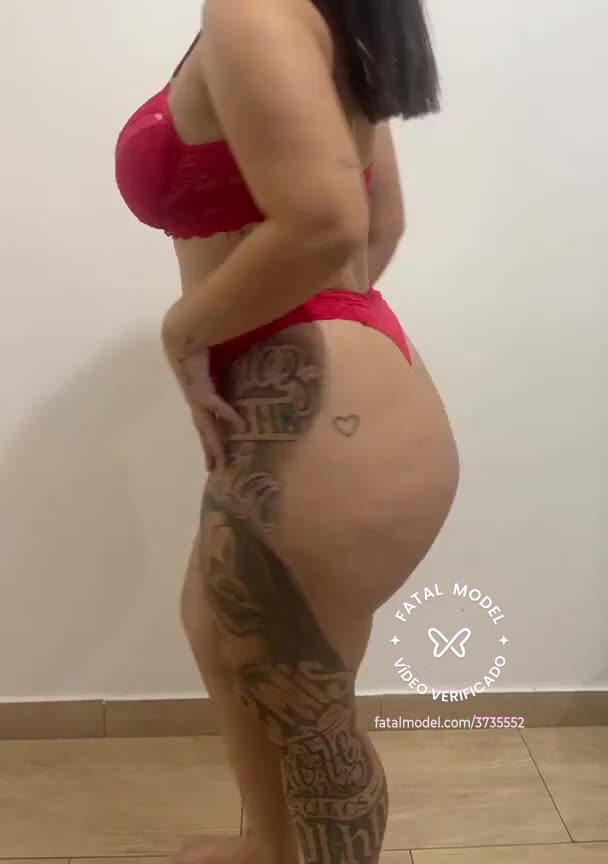 Imagem do vídeo de verificação de Bárbara