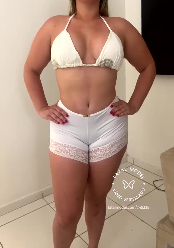 Imagem do vídeo de verificação de Larissa
