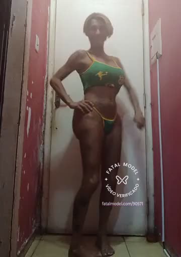 Imagem do vídeo de verificação de Mell Santhiago