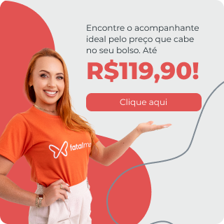Banner de acompanhantes ideais até R$119,90