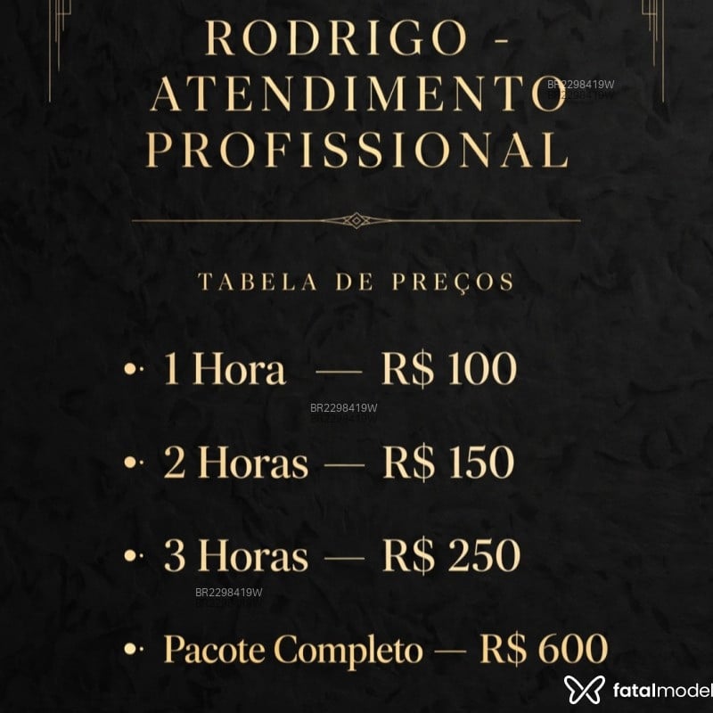 Acompanhante Rodrigo - Feed